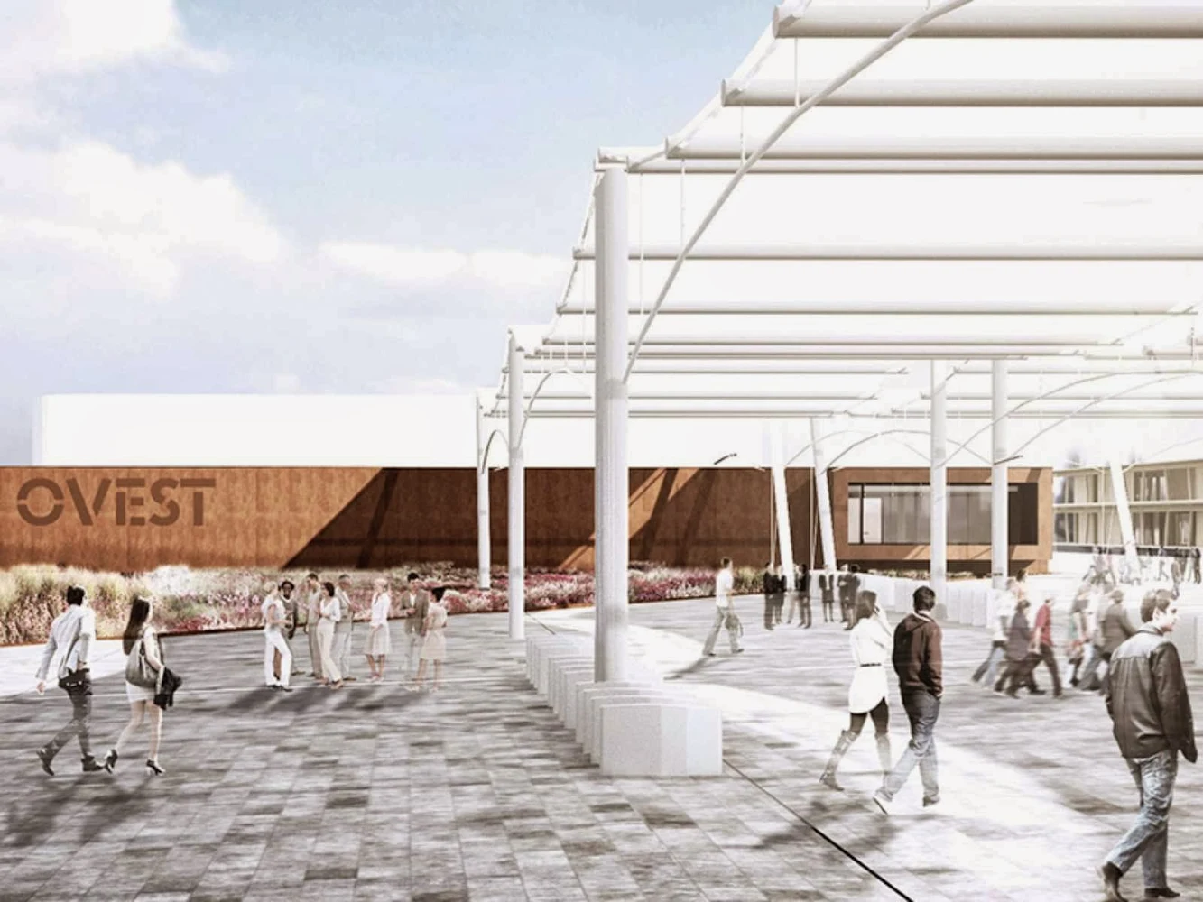 Expo 2015 Service Areas by Onsitestudio