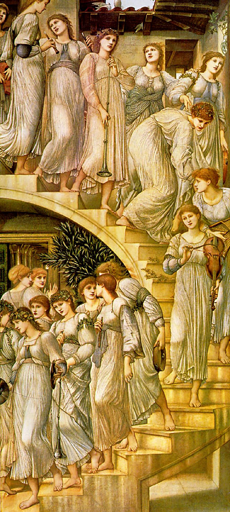 Edward Burne-Jones golden stairs