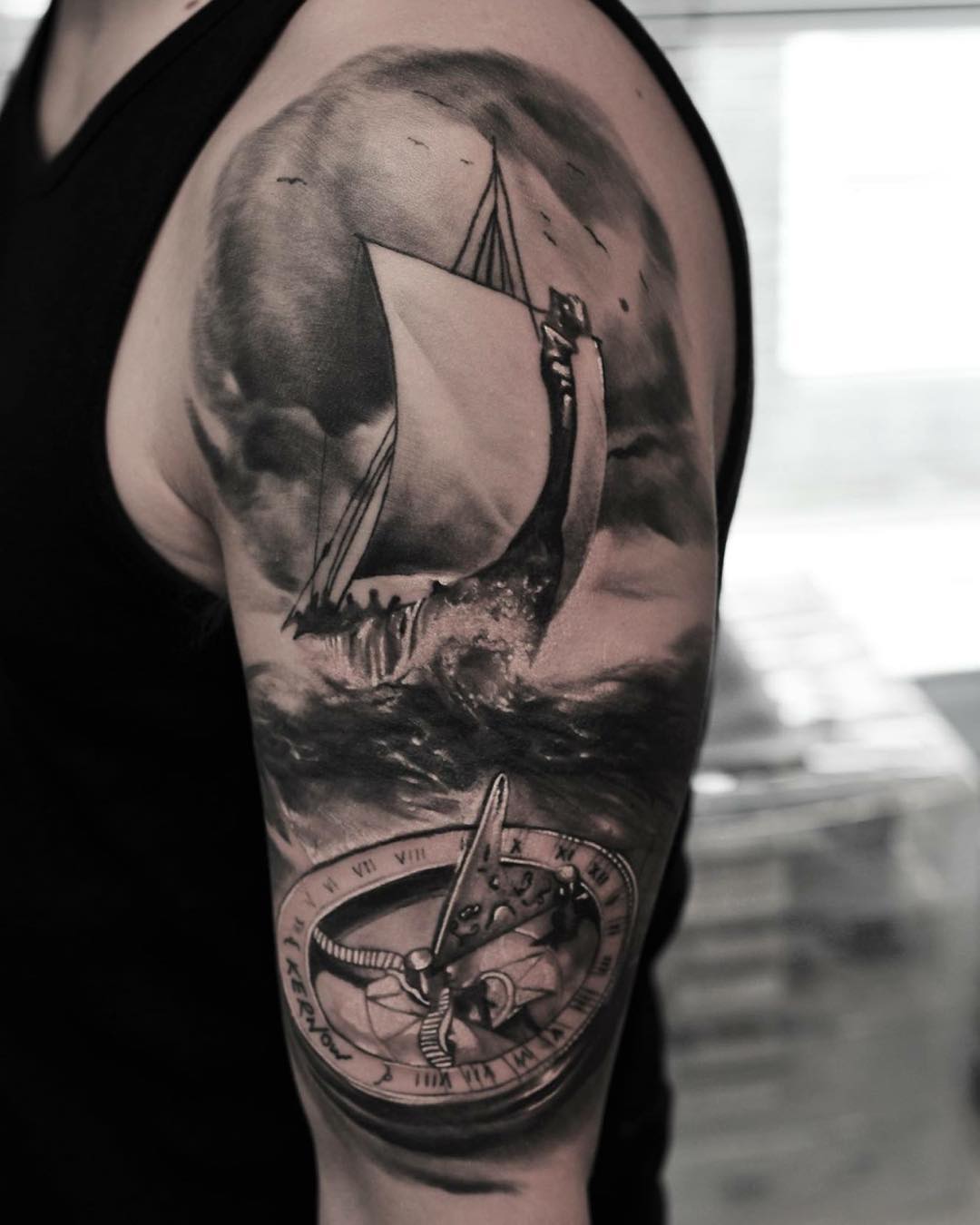 boat tattoo x 4 | im on a boat tattoo my and 3 friends got d… | Flickr