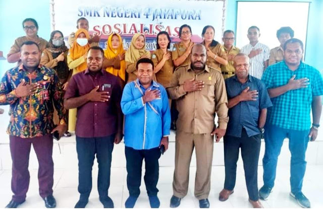 Komisi V DPRP Lakukan Kunjungan Kerja ke SMKN 4 Jayapura di Koya Barat