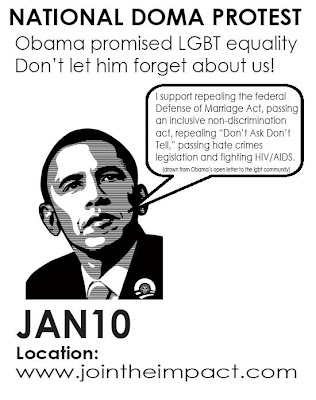 DOMA Protest flyer