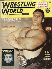 Bruno Sammartino Wrestling mag cover. 