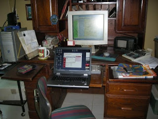 La Gringa's work area