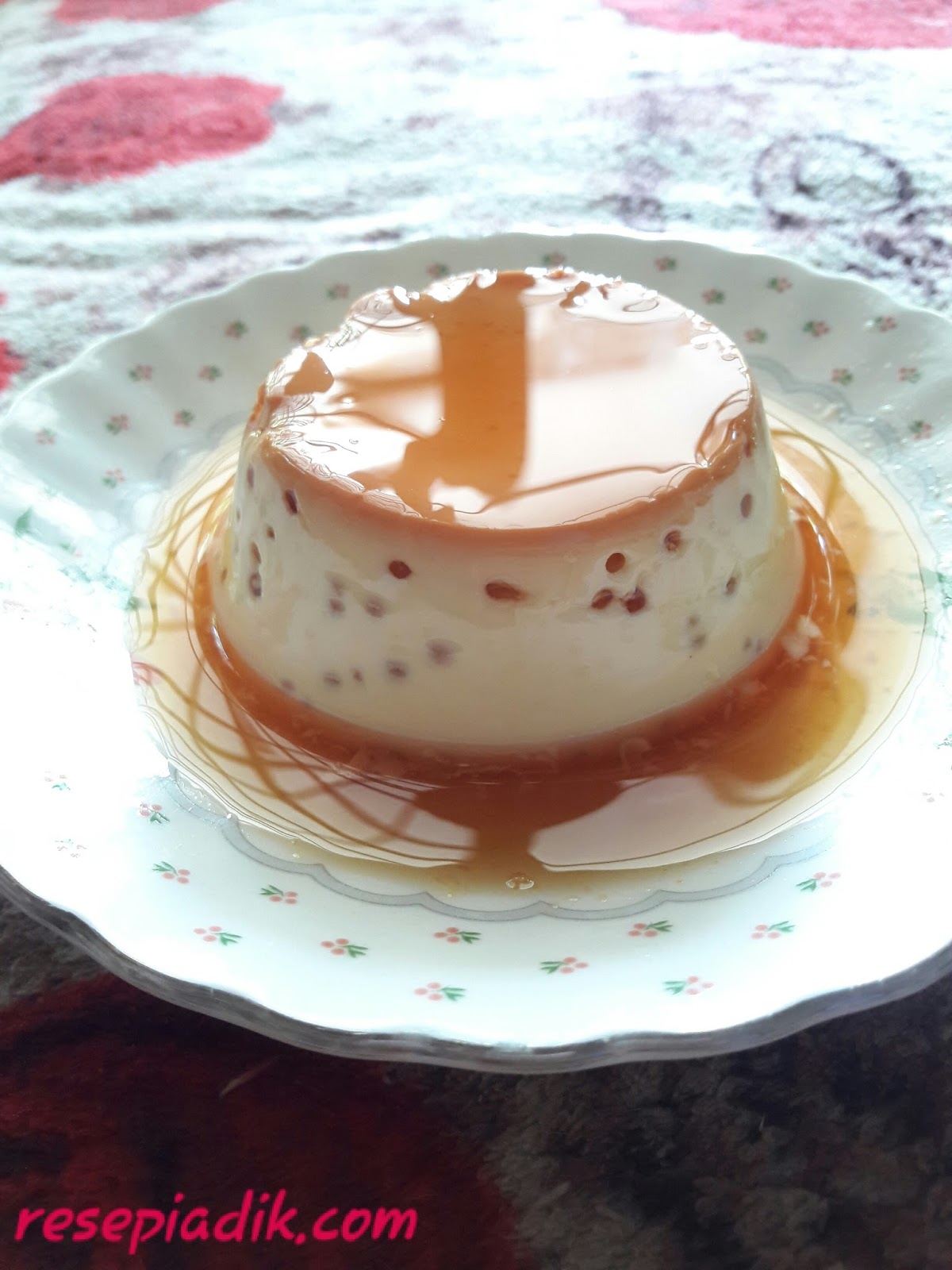 Resepi Puding Karamel Sedap - Resepi Adik