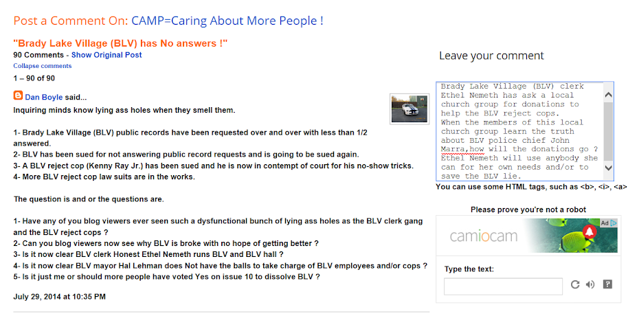 How much longer will BLV put up with Ethel Nemeth's lies ?