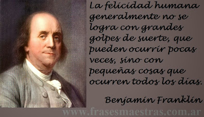 frases de Benjamin Franklin