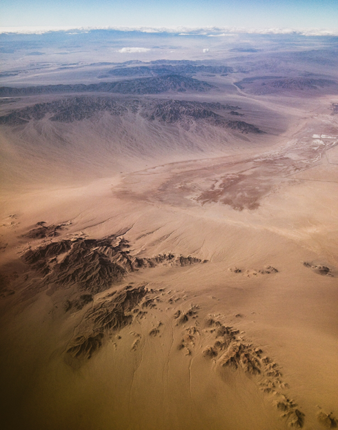 Mojave Desert Aerial Photography Palm Springs