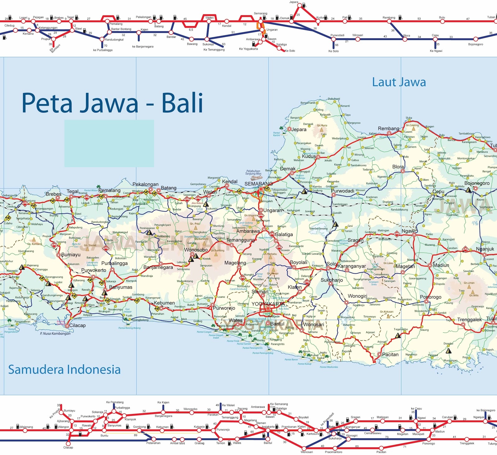 AMAZING INDONESIA JAWA TENGAH MAPS 