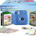 Fujifilm Instax Mini 9 Festive Pack Instant Camera (Ice Blue)