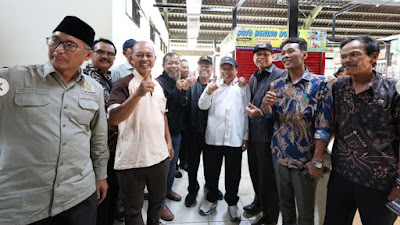 Komisi IV DPRD Jabar Apresiasi Hasil Revitalisasi  Pasar Harapan Jaya Bekasi, Nyaman dan Bersih