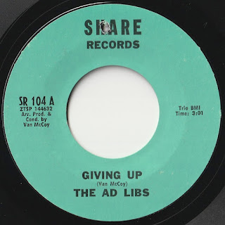 Ad Libs - Giving Up