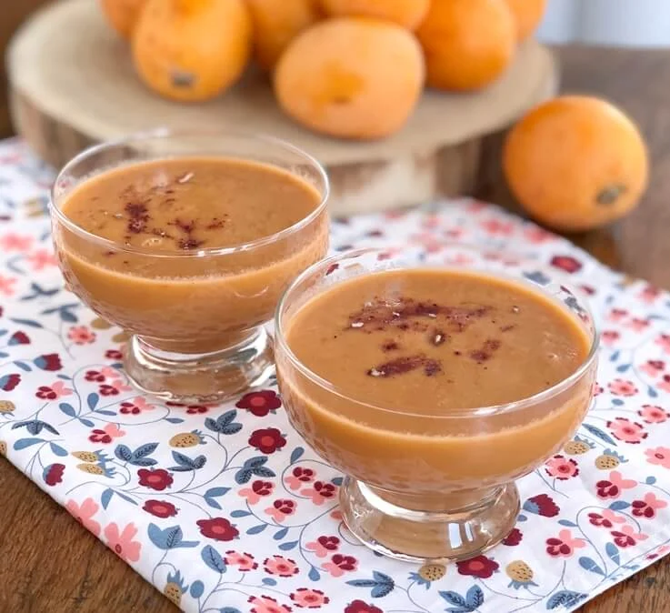 Gazpacho de níspero