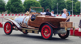 Chitty Chitty Bang Bang out for a drive