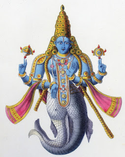 Lord Vishnu as Lord Matasya