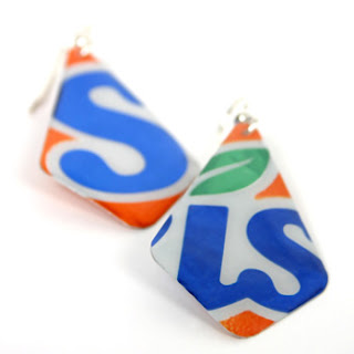 Soda Can Earrings