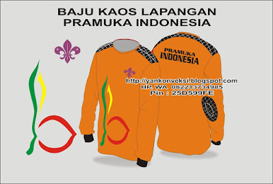 BAJU KAOS LAPANGAN PRAMUKA