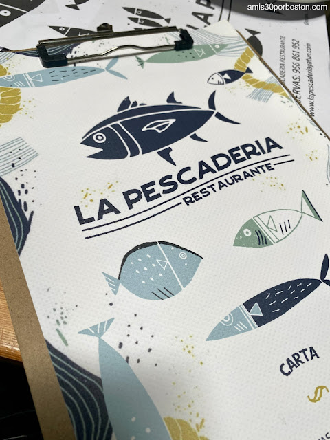 Carta del Restaurante La Pescadería en El Puerto de Santa María