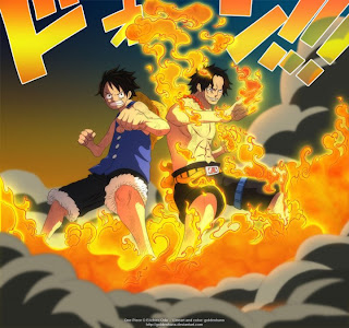 portgas d ace and monkey d luffy