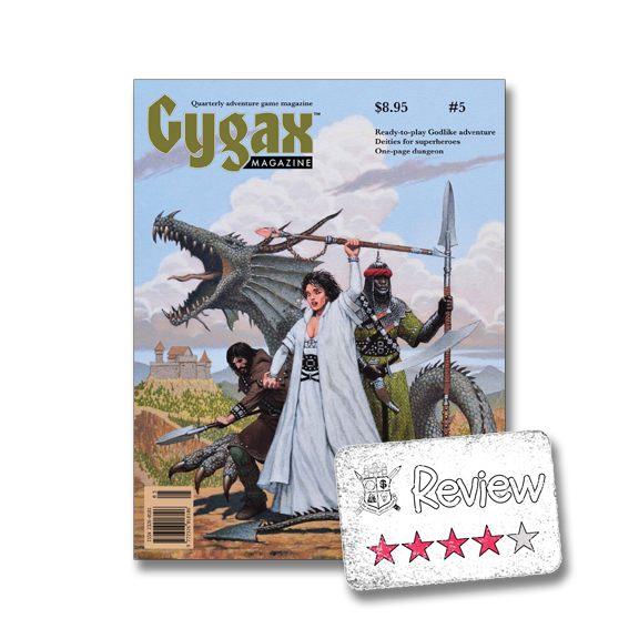 Frugal GM Review: Gygax Magazine Issue #5