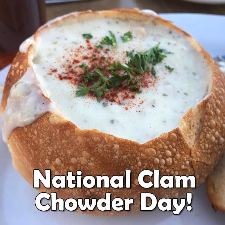 National Clam Chowder Day Wishes Unique Image