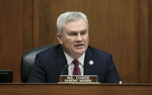 Ranking member Rep. James Comer (R-Ky.) speaks at a hearing with the House Committee on Oversight and Reform in the Rayburn House Office Building in Washington on Nov. 16, 2021.
