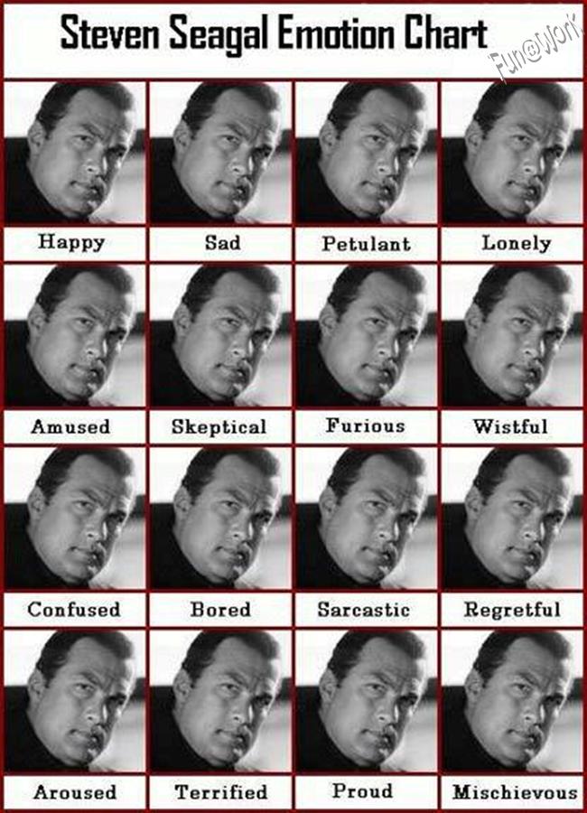 Steven Seagal emotion chart Steven Seagal emotion chart