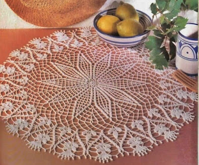 crochet napkins patterns