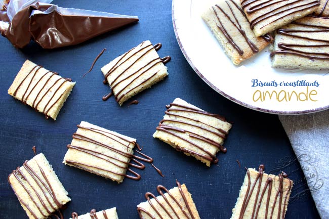 biscuits croustillants amandes faciles rapides