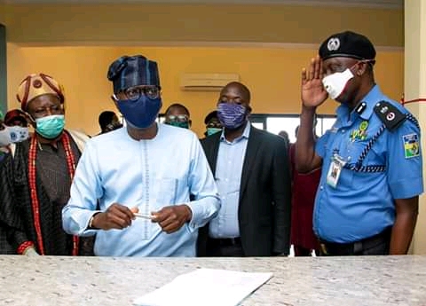 WE WILL CONTINUE TO SUPPORT THE POLICE TO PROVIDE SECURITY - SANWO-OLU