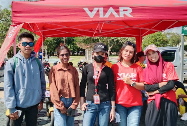 Viar Motor Indonesia Ramaikan Hari Diabetes Sedunia di Jayapura