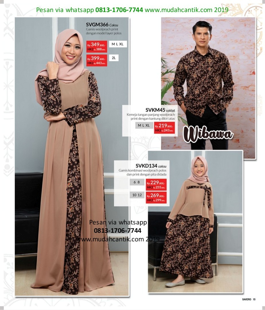 Butik Baju Muslim Terbaru 2019 Gamis Couple Sarimbit 