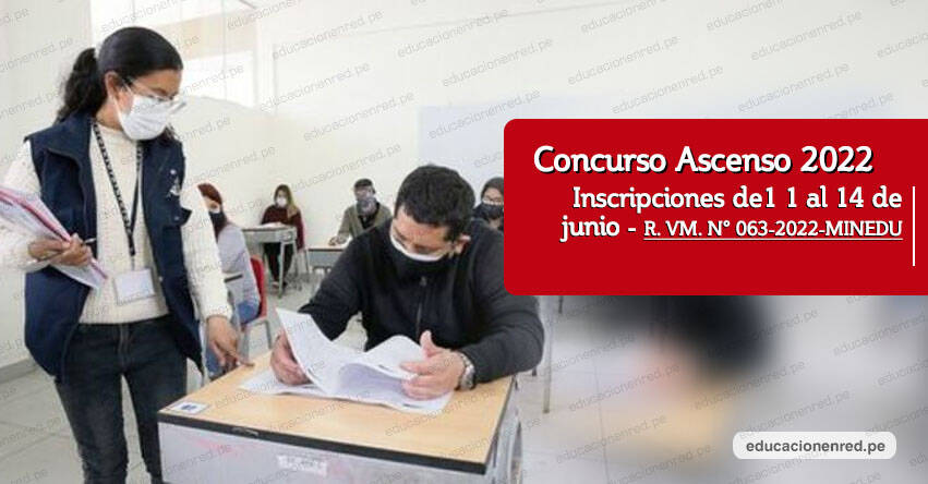 MINEDU inició inscripciones para el Concurso de Ascenso Docente 2022. Conoce el Link oficial y Cronograma