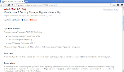 Oracle Java 7 Security Manager Bypass Vulnerability