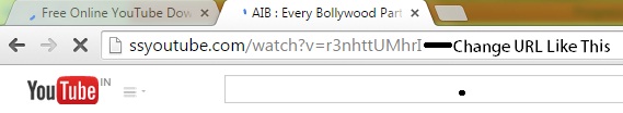 Changed YouTube Video Url