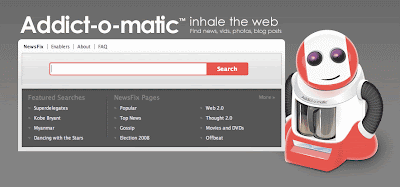 addict-o-matic search aggregator