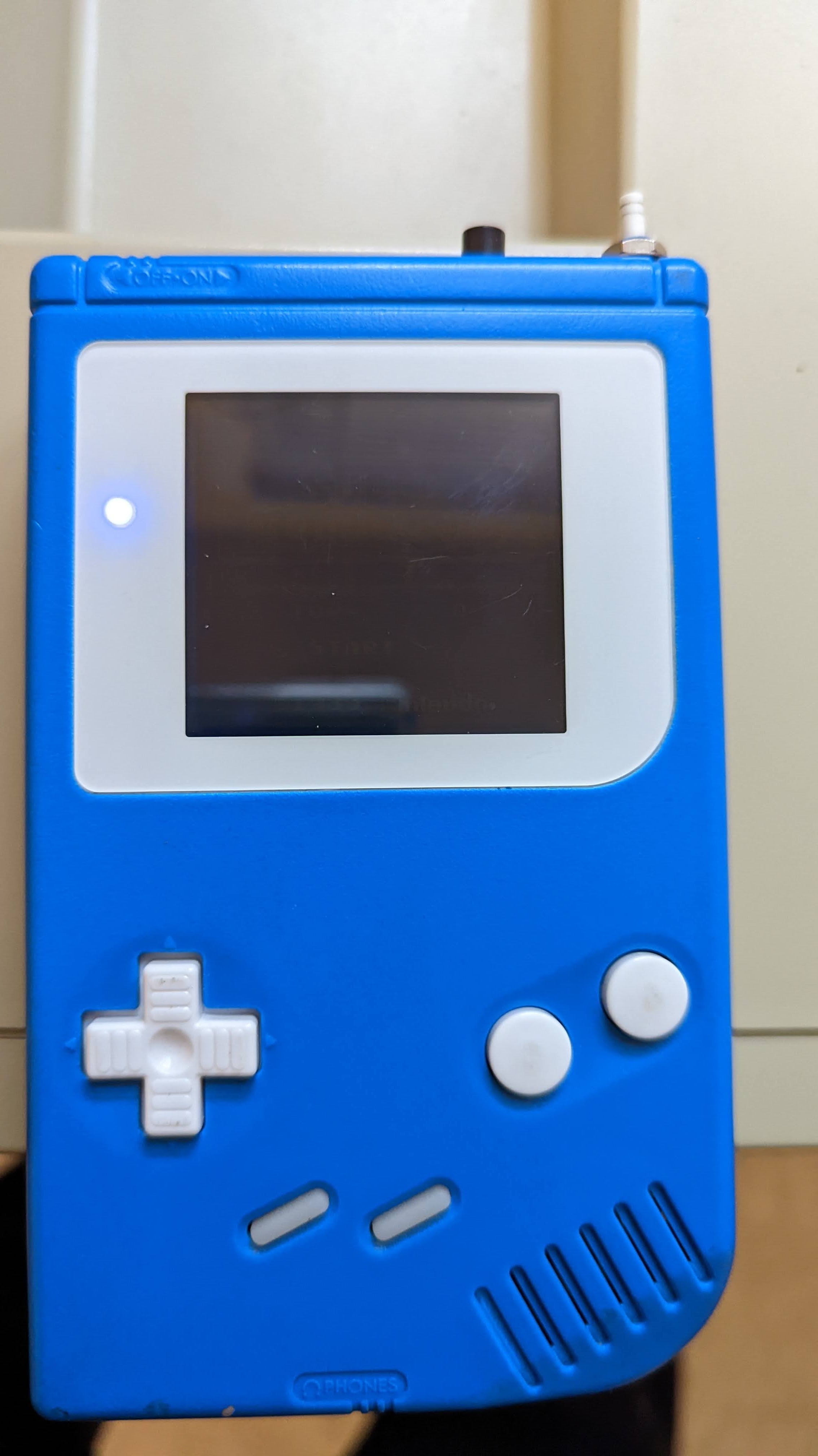 Custom Nintendo Gameboy Advance Modded Console, Translucent Dark Blue –  Modern Mods