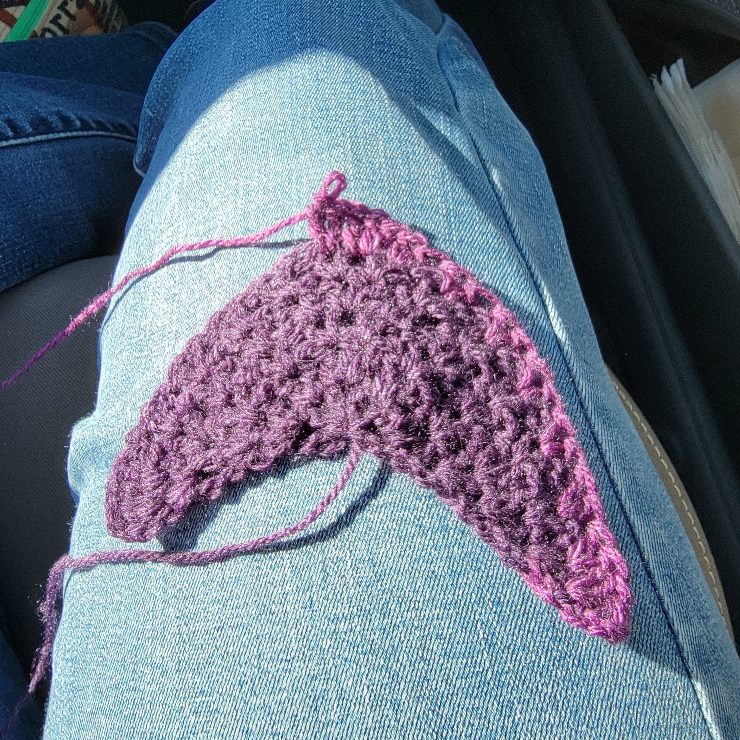 Becca's Crazy Projects: Big Knitting with Caron Cakes