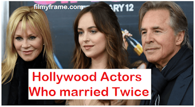 Hollywood Stars Married Twice and Thrice