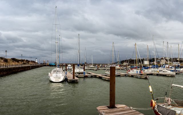 Photo of Maryport Marina at high tide on Saturday 