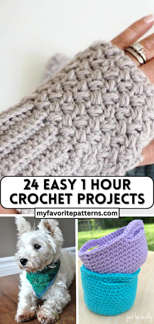 Elizabeth Stitch Fingerless Gloves Crochet Pattern