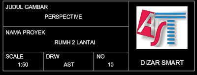 Membuat kop gambar dengan Text Attribute,Attribute definition Autocad