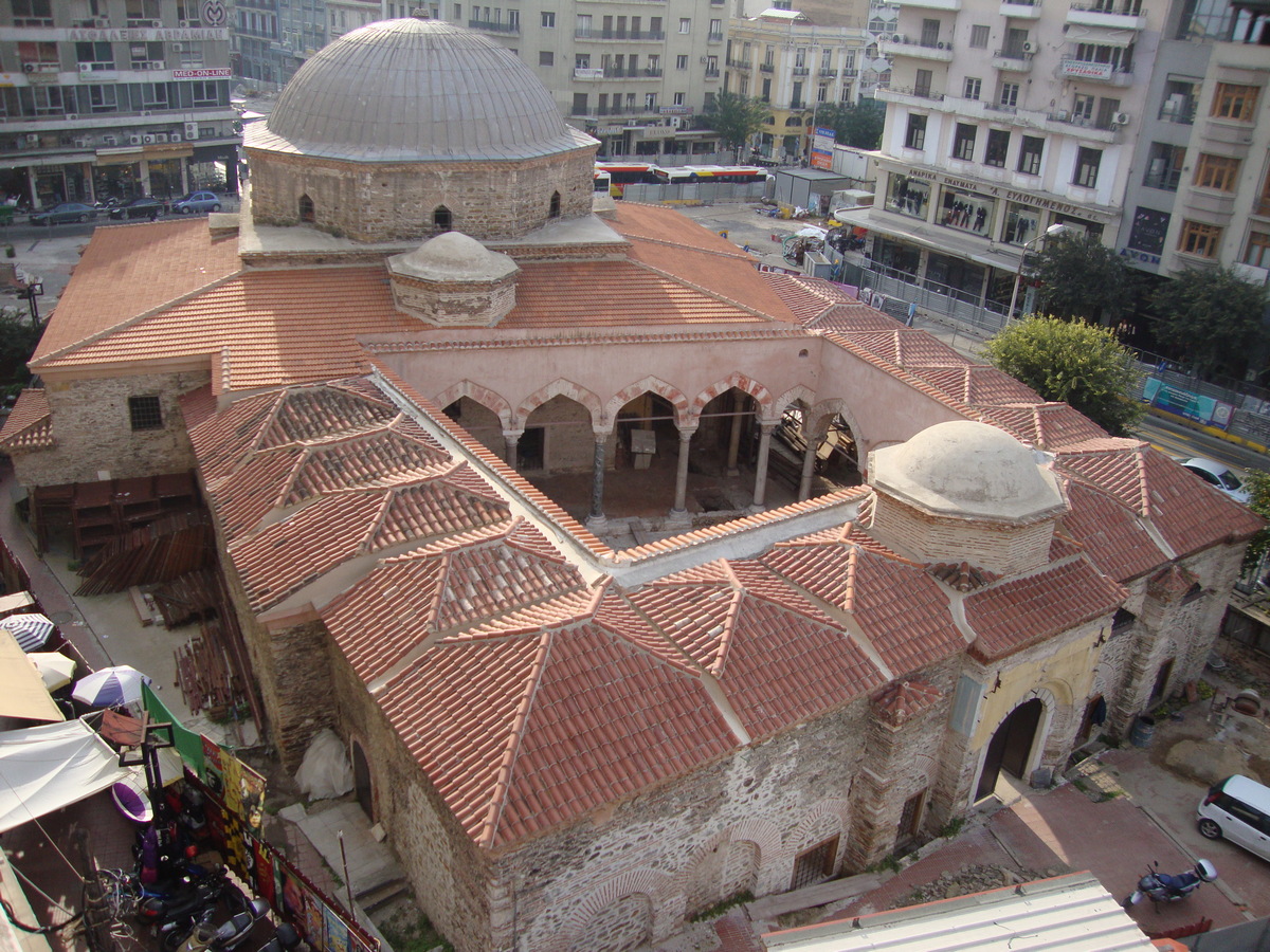 Θεσσαλονίκη, Χαμζά Μπέη Τζαμί (Αλκαζάρ), γενική άποψη από ΒΔ