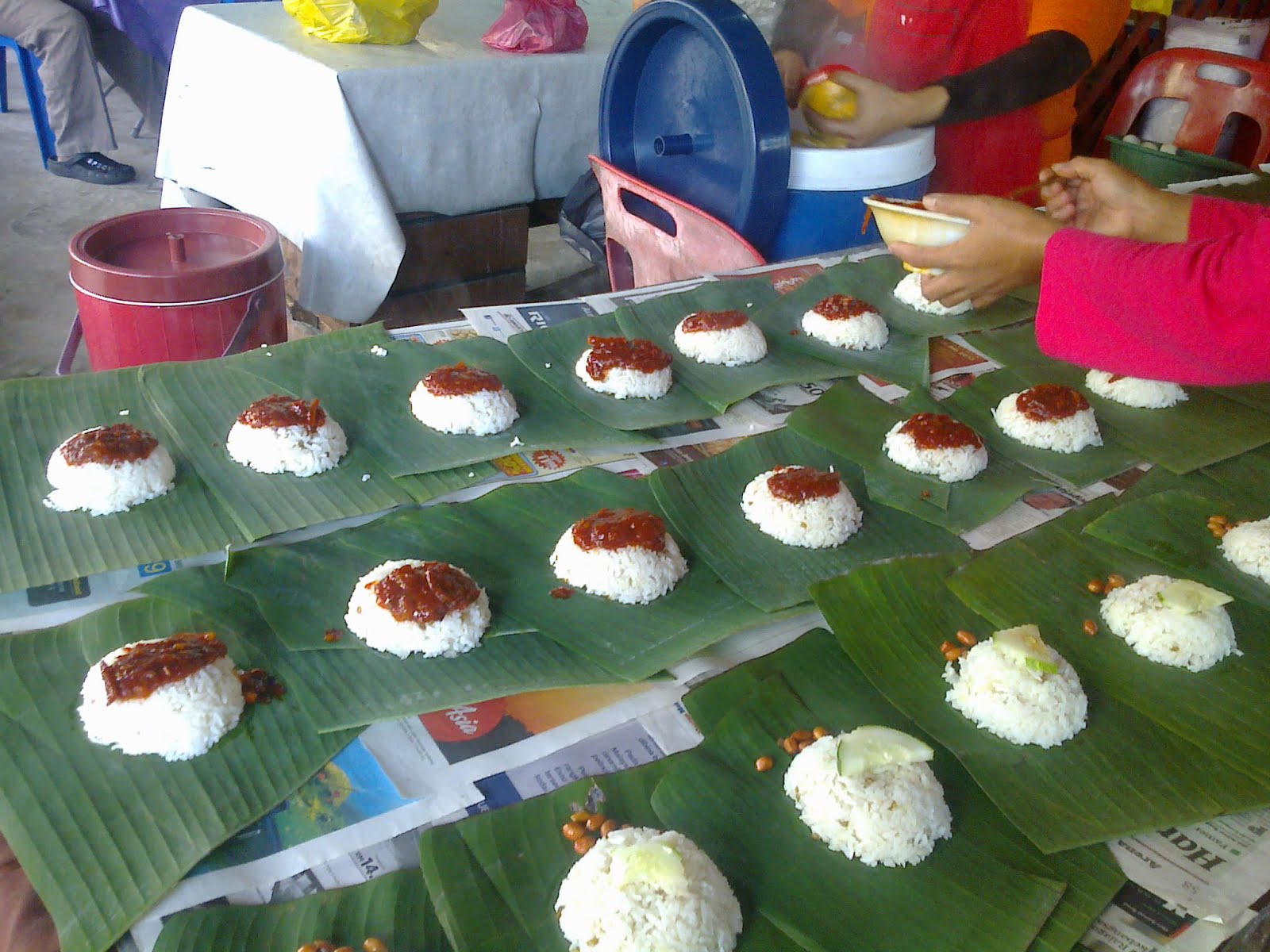 Nasi Lemak dan Sambal Ikan Bilis ~ Post Melon Madya