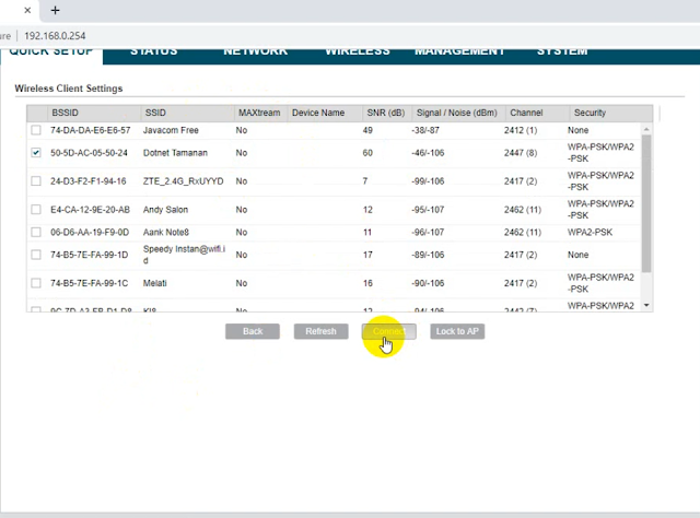 Cara Setting Tp-Link CPE 220 sebagai WISP