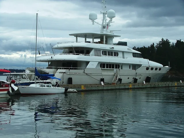 Friday Harbor breakwater 4th of July 2016  - 164 foot Eileen