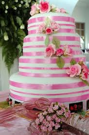 Pink Wedding Cake Photos, Pink Wedding Cake Pictures 