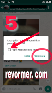 Cara Clear Chat Whatsapp Tanpa Hapus Foto Video Favorit DI Hape