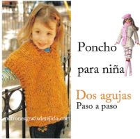 Poncho para tejer