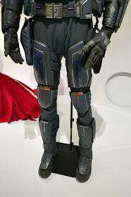 Black Widow Taskmaster costume legs detail