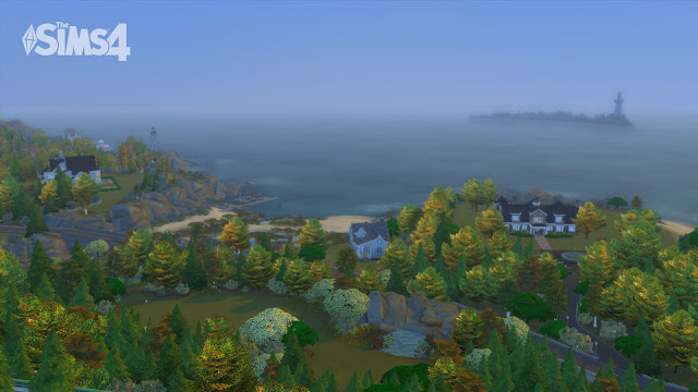 The Sims 4 Brindleton Bay Zoom background